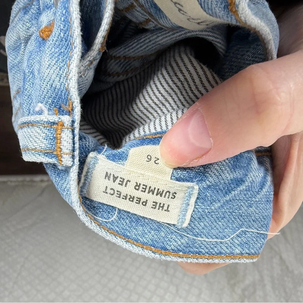 Madewell Light Wash The Perfect‎ Summer Jeans - Picture 5 of 5